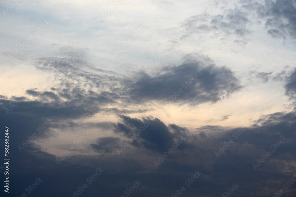 dark and Stormy clouds background