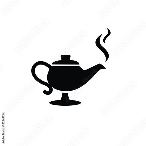 Lantern icon vector isolated on white, logo sign and symbol.