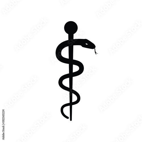 Medical sign icon vector isolated on white, logo sign and symbol.