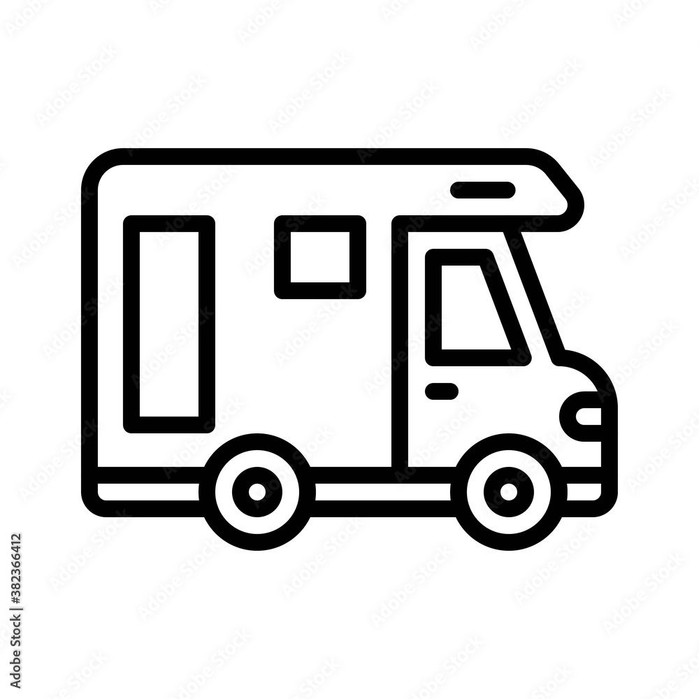 transportation icons related delivery van for transportation vectors in lineal style, transportation icons related delivery van for transportation vectors in lineal style,
