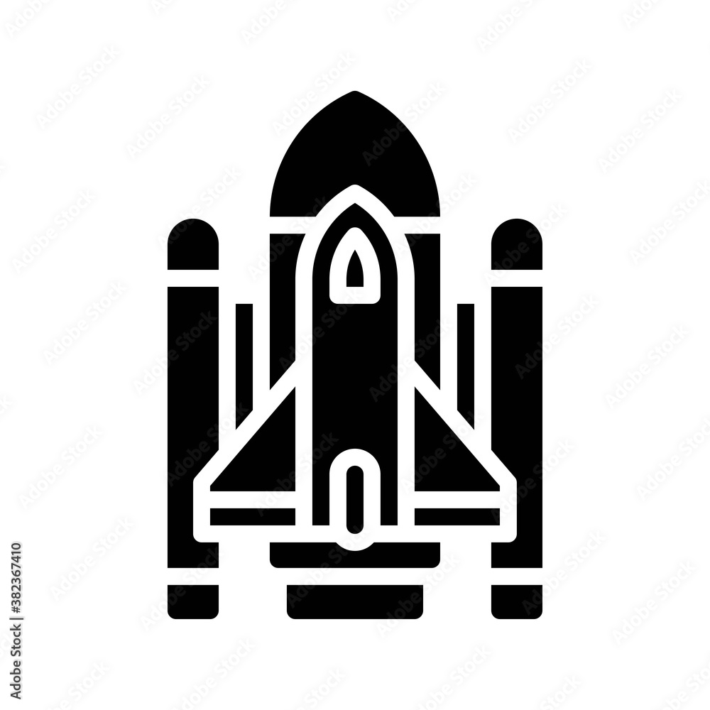 transportation icons related rocket with wings and lights vectors in solid design, transportation icons related rocket with wings and lights vectors in solid design,
