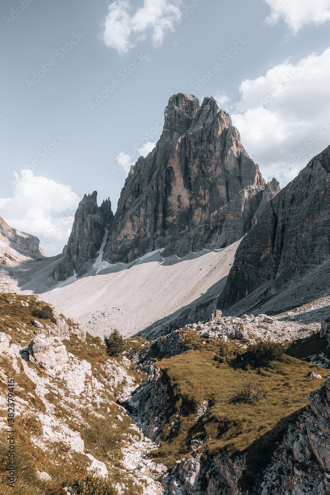 Wunderbares Bergpanorama in den Südtiroler Dolomiten
