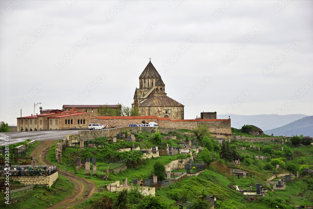 Ancient Gandzasar monastery in Nagorno - Karabakh, Caucasus