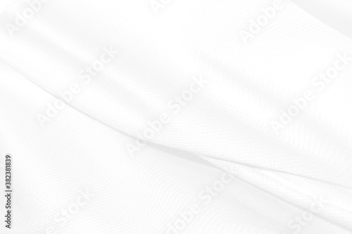 smooth curve elegrance silk soft fabric white abstract shape decorative fashion textile background