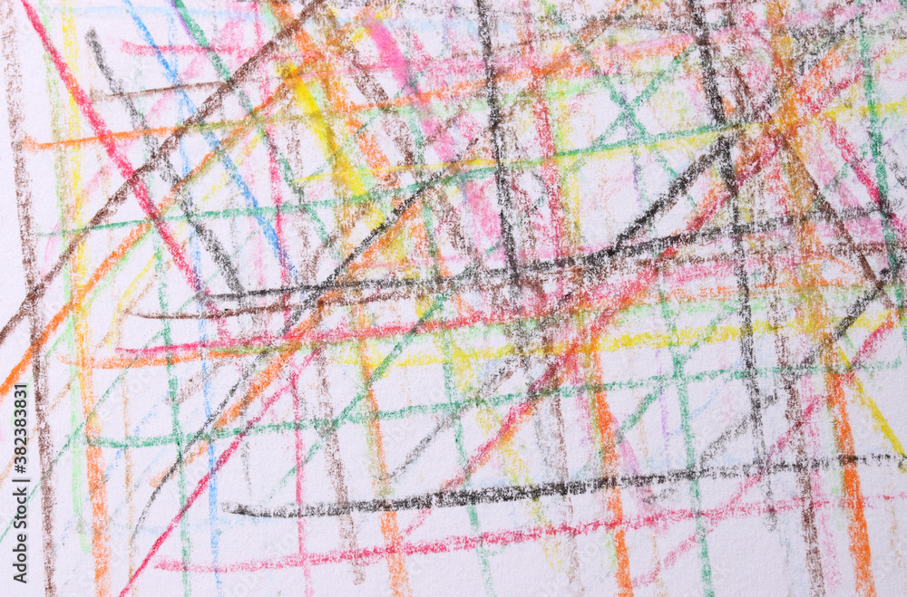 close-up colorful scribble abstract background