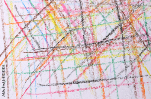 close-up colorful scribble abstract background