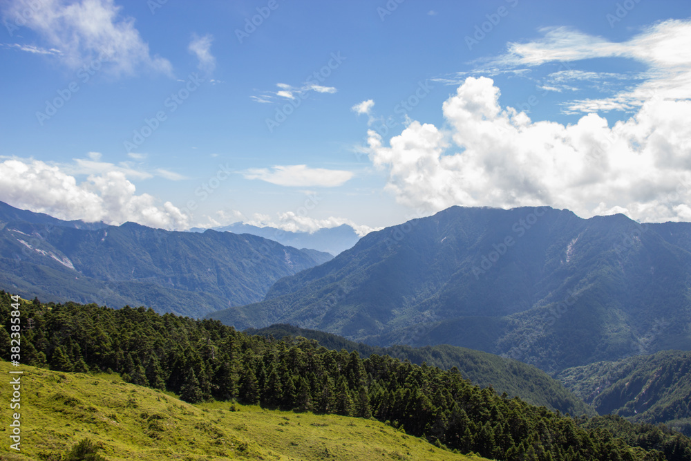 Obraz premium Taiwan's beautiful alpine scenery 23
