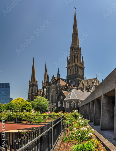 St. Patrick's Cathedral is the cathedral of the Catholic Archdiocese.