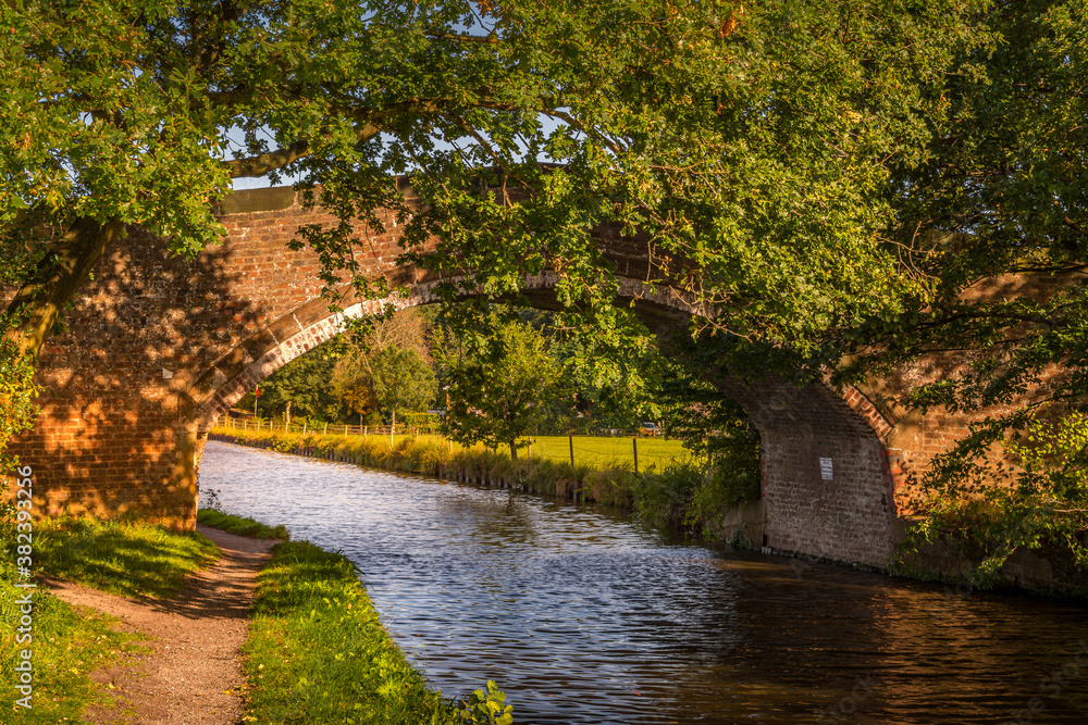 Old bridge over canal Old bridge over canal