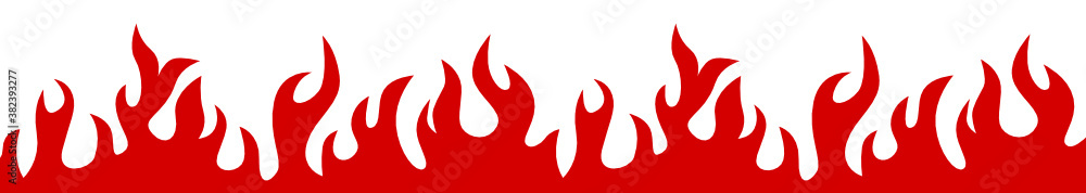 Feuer und Flammen Bordüre Feuer und Flammen Bordüre