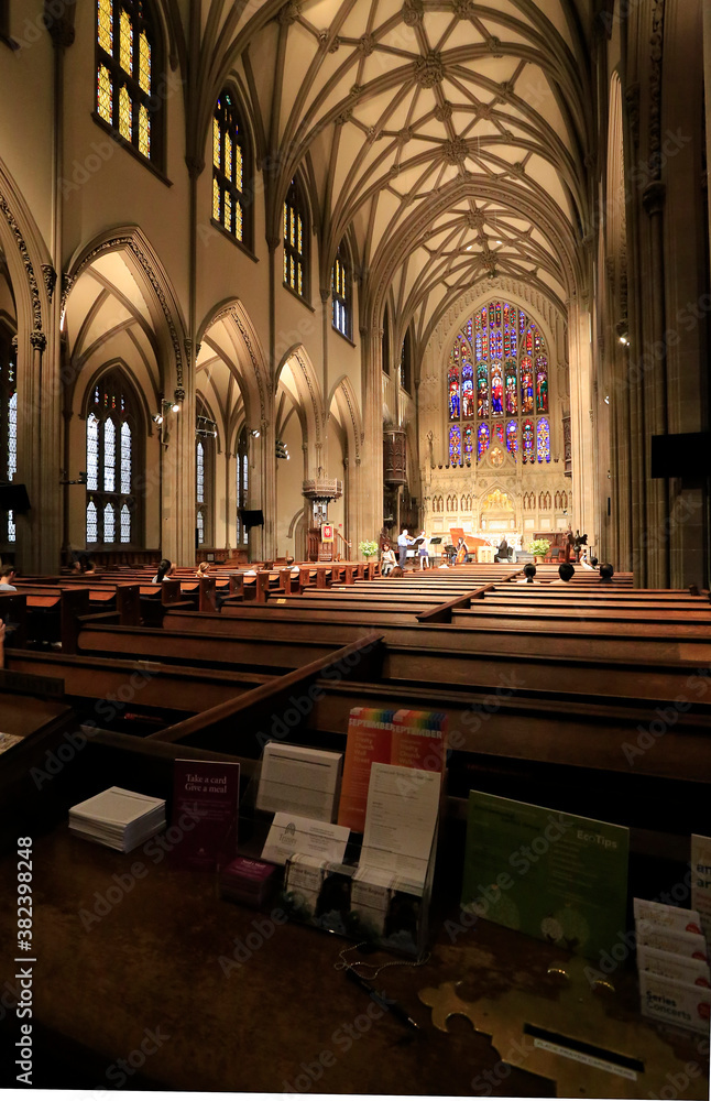 Φωτογραφία Trinity Church, Dreifaltigkeitskirche, Manhattan, New York City, New York, USA