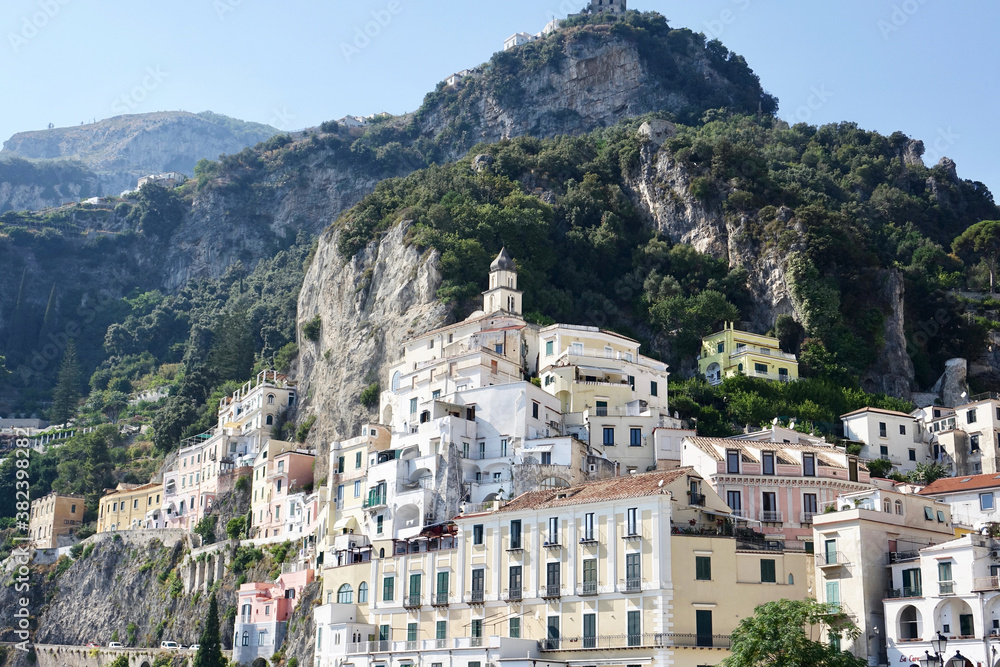 Italy. Village Amalfi along the coast of Campania
