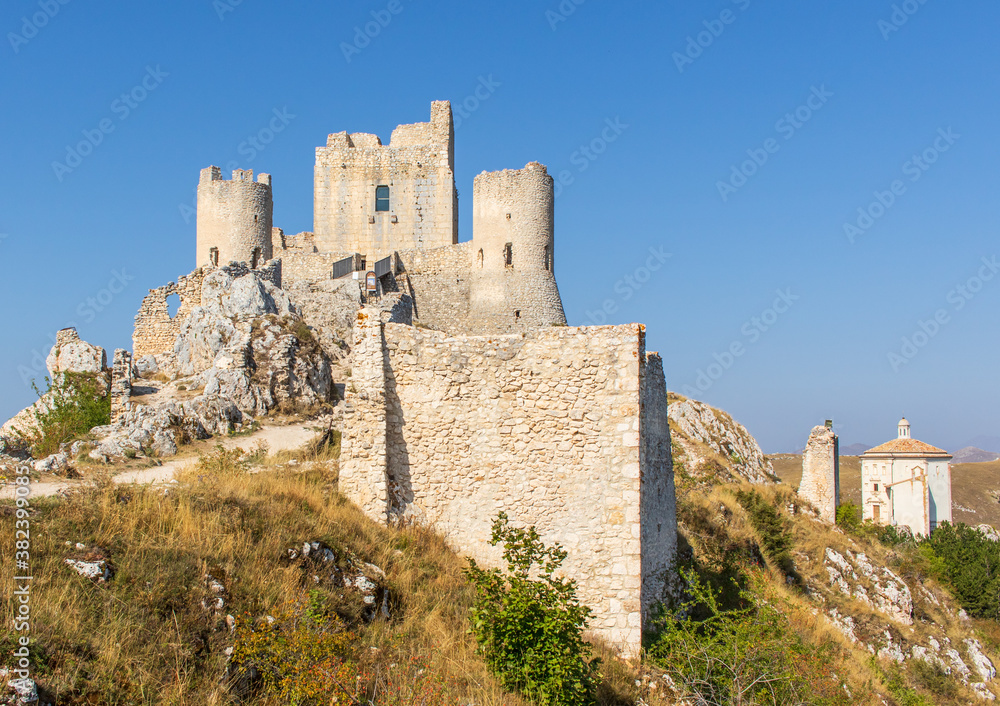 Rocca Calascio, Italy - an amazing mountaintop castle used as location for movies like 