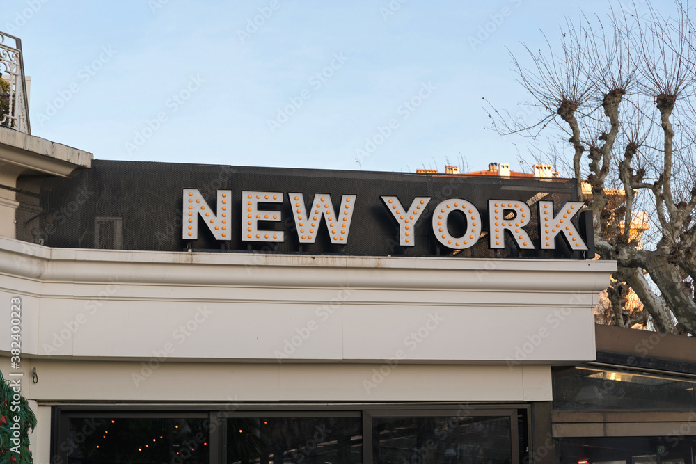 Fototapeta premium New York Sign