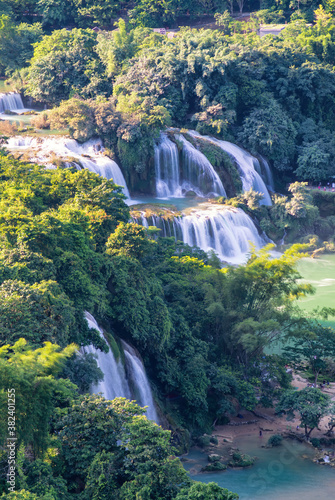 Ban Gioc - Detian waterfall in Cao Bang  Vietnam