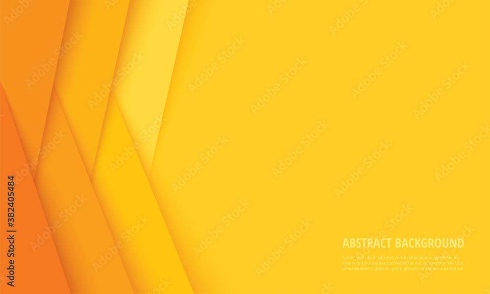 Fototapeta abstrakcyjne nowoczesne żółte linie tła ilustracji wektorowych EPS10