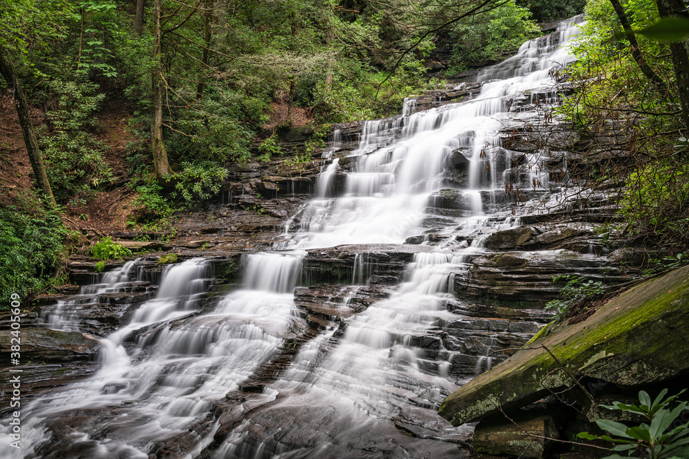 Fototapeta premium Panther Falls in Rabun County, Georgia