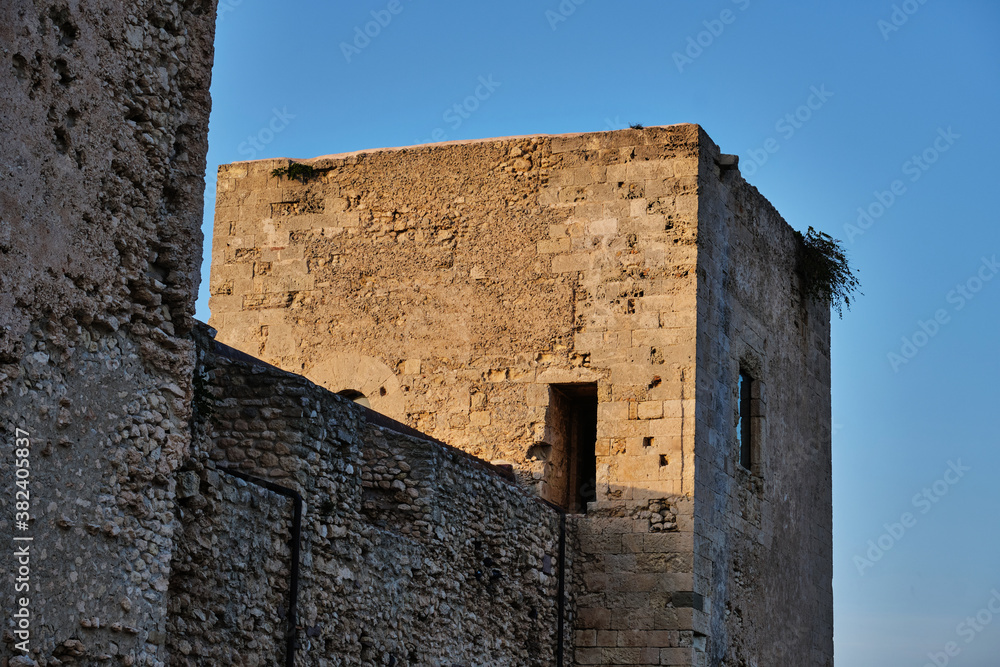 San Michele medieval castle, Cagliari, Sardinia, Italy