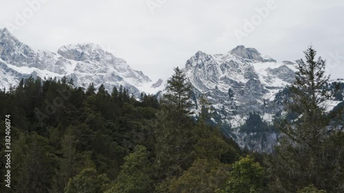 Wallpaper Mural View of the Swiss Alps and forest close to Engelberg Torontodigital.ca