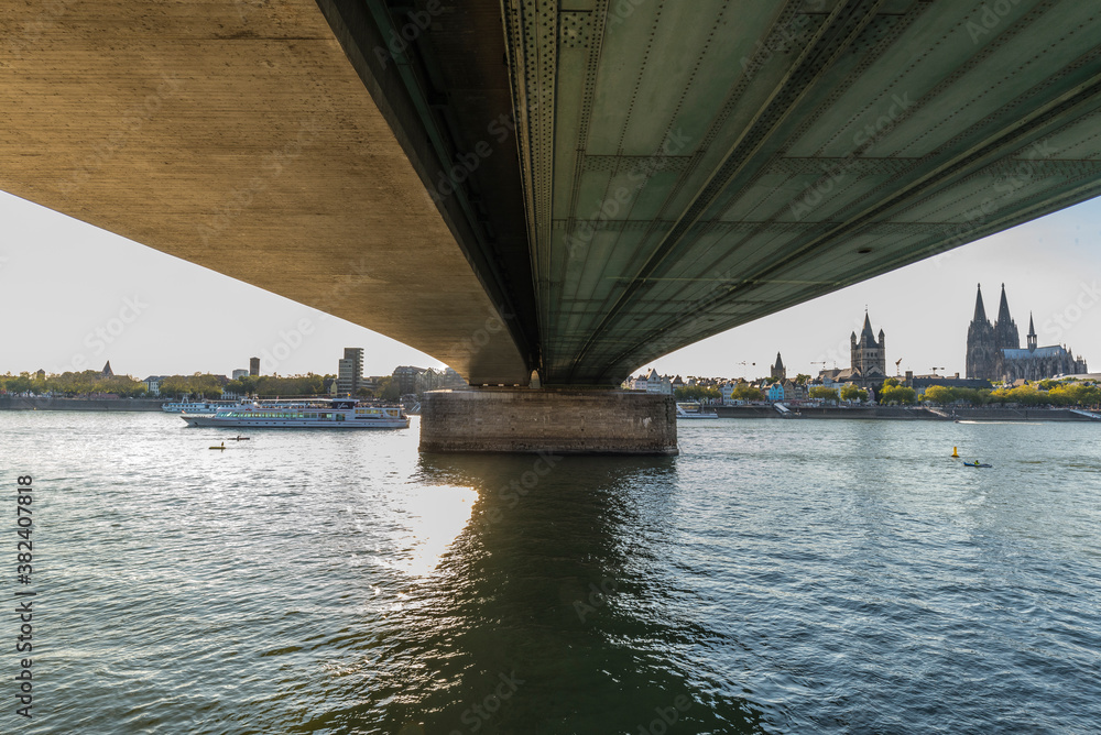 Deutzer Brücke in Köln