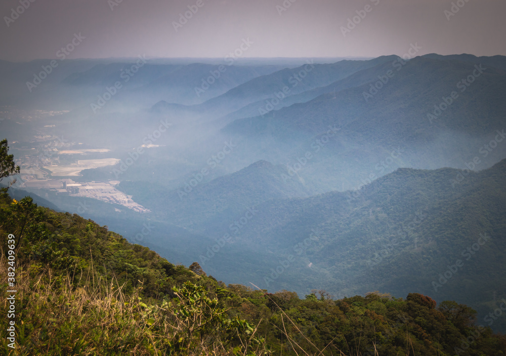 Obraz premium landscape with fog