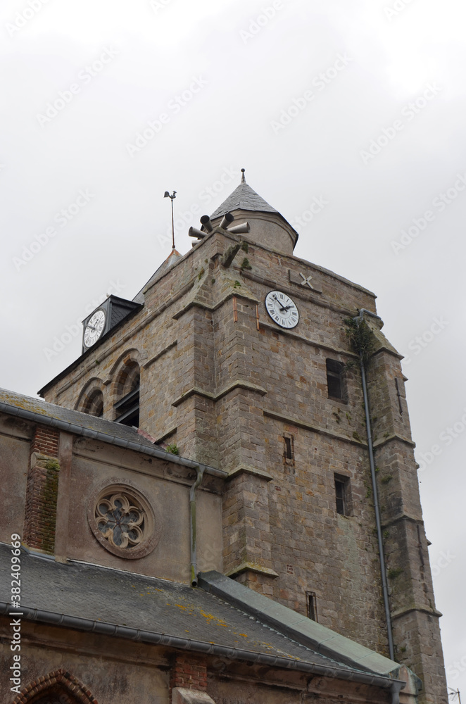 Fototapeta premium église du Crotoy