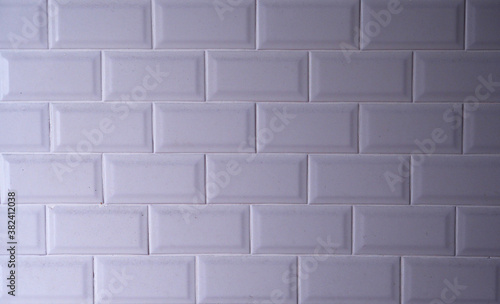 Brick white wall abstract background with texture.