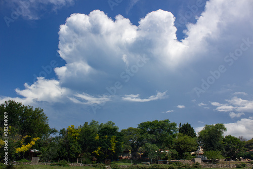 clouds over the sky in the Cordoba sierras, near Carlos Paz © Marco