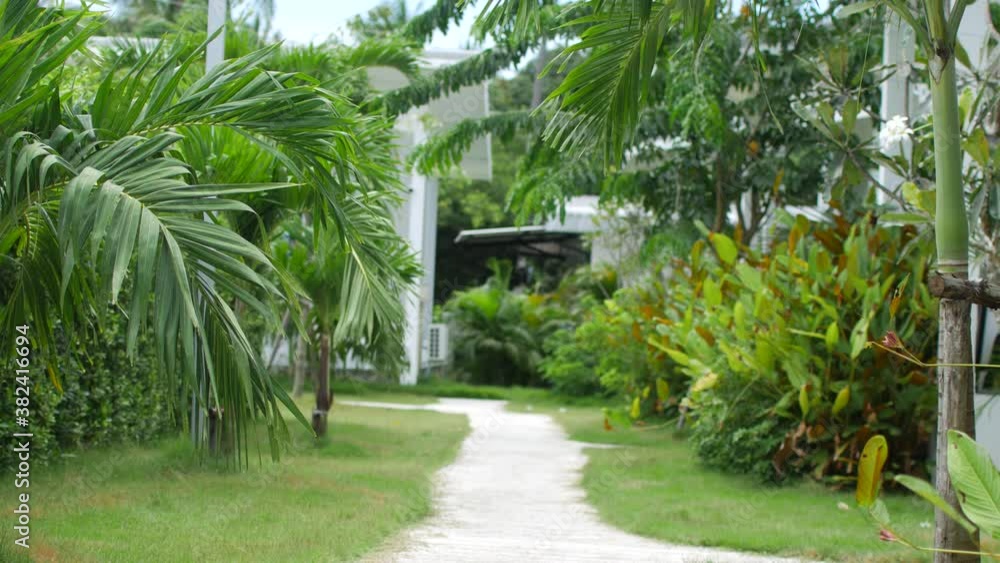 View of a tropical resort, Thailand View of a tropical resort, Thailand