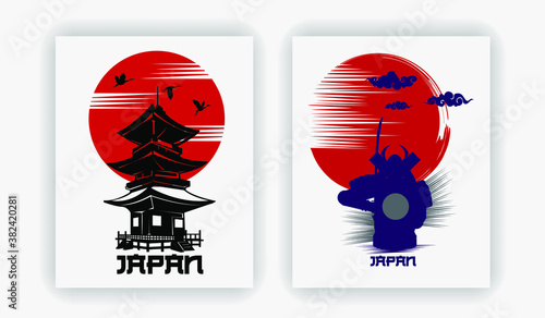 Japanese style popular typography t-shirt design for clothes sale poster banner wallpaper vector