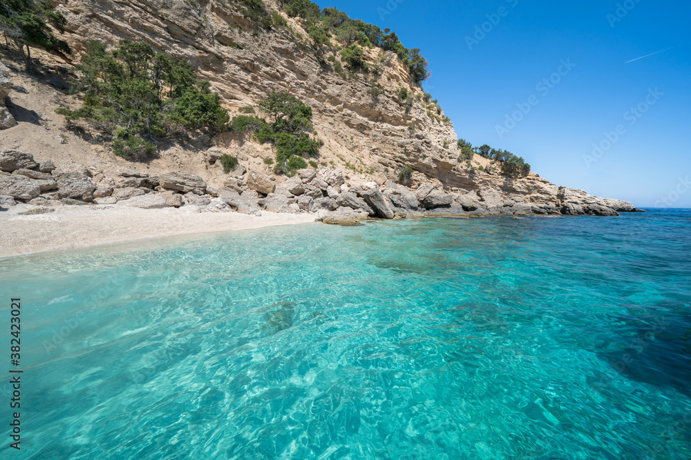 Fototapeta premium Cala Gabbiani beach, Sardinia, Italy