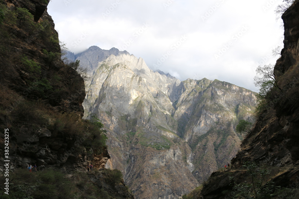 Obraz premium HUTAOXIA, YUNNAN, CHINA