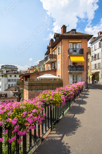Old city Montreux, Switzerland
