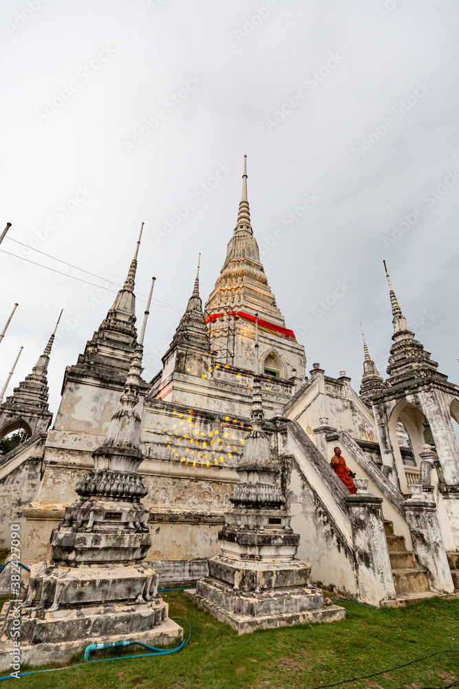 Wat Worachan Temple in Suphanburi Historical Temple Park