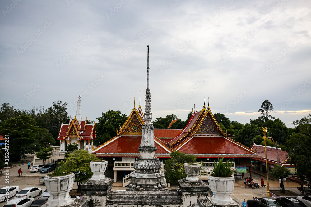 Wat Worachan Temple in Suphanburi Historical Temple Park