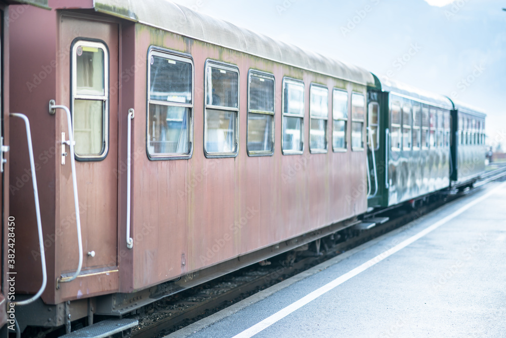 Vintage train in a Austria
