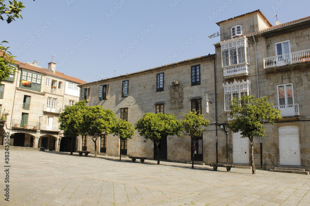 street in the town of island country