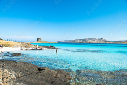 beach and sea to Stintino