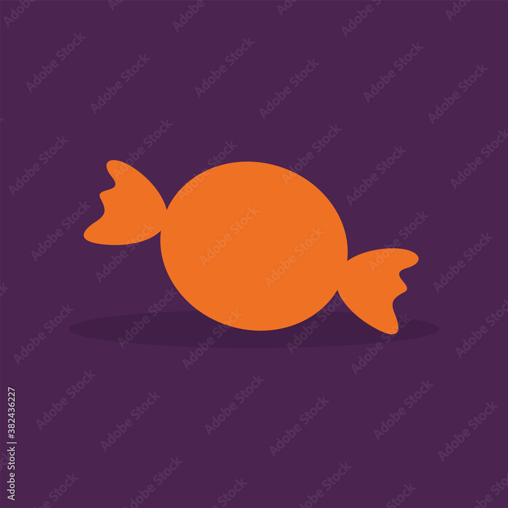 Candy for halloween. Halloween season icon - Vector Candy for halloween. Halloween season icon - Vector