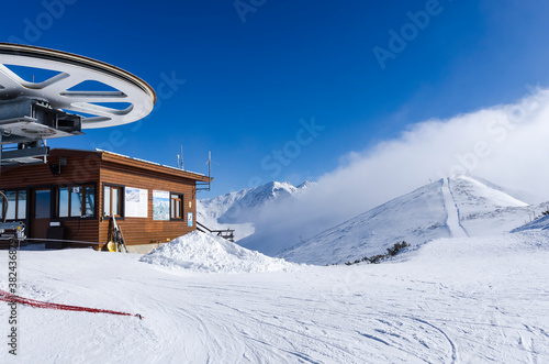 Markudjik ski centre in Borovets ski resort, Bulgaria