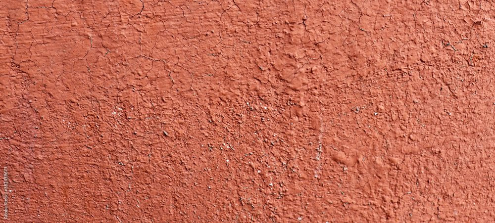 Abstract old red wall backdrop. Old cracked paint surface texture Abstract old red wall backdrop. Old cracked paint surface texture