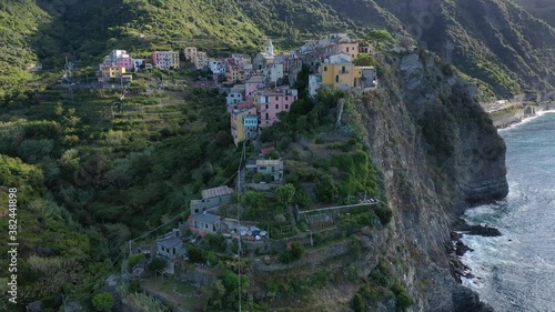 Corniglia in der Toskana aus der Luft | Luftbilder Toskana