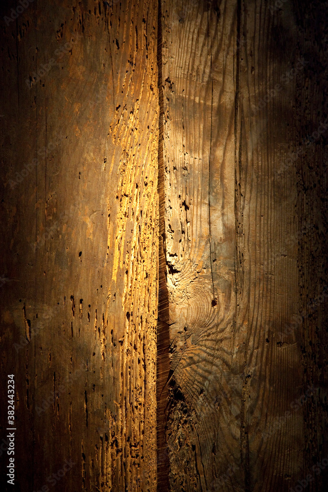 Obraz premium 古材木