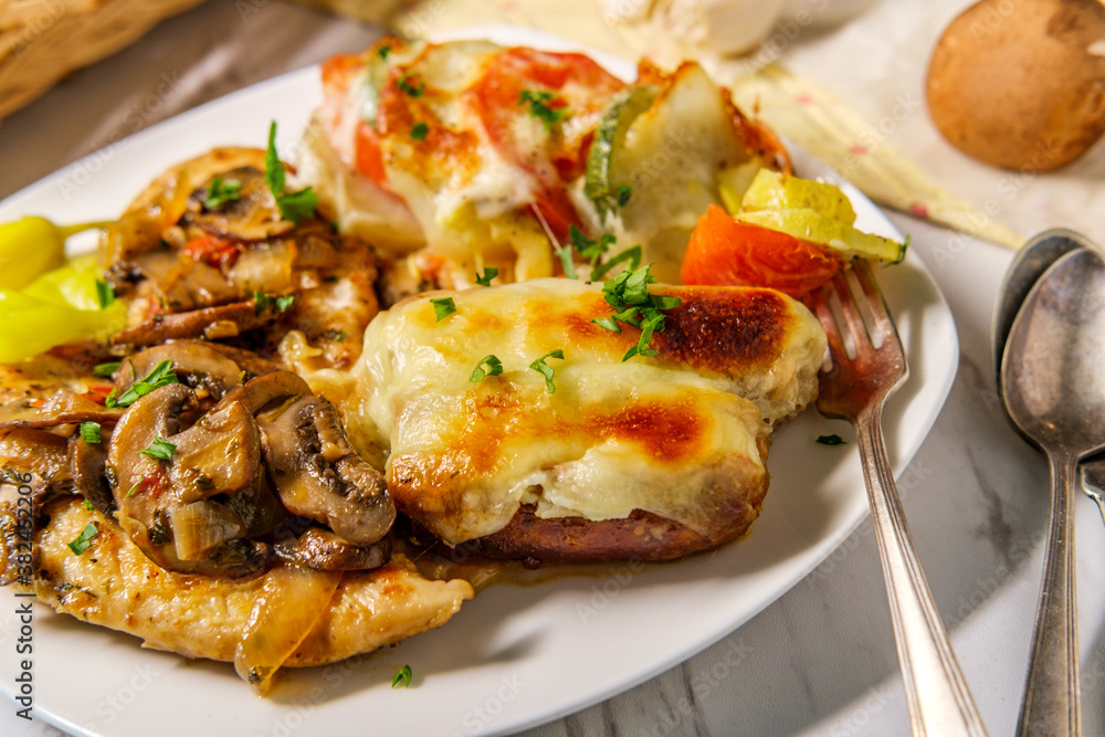 Chicken Marsala Vegetable Tian Chicken Marsala Vegetable Tian