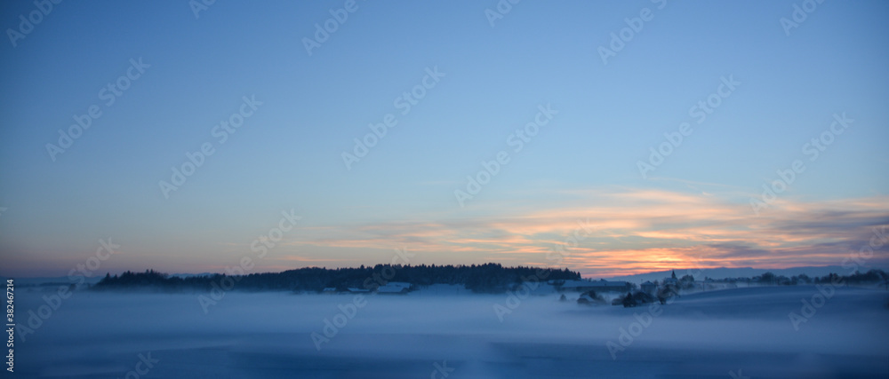 Fototapeta premium Snow landscape