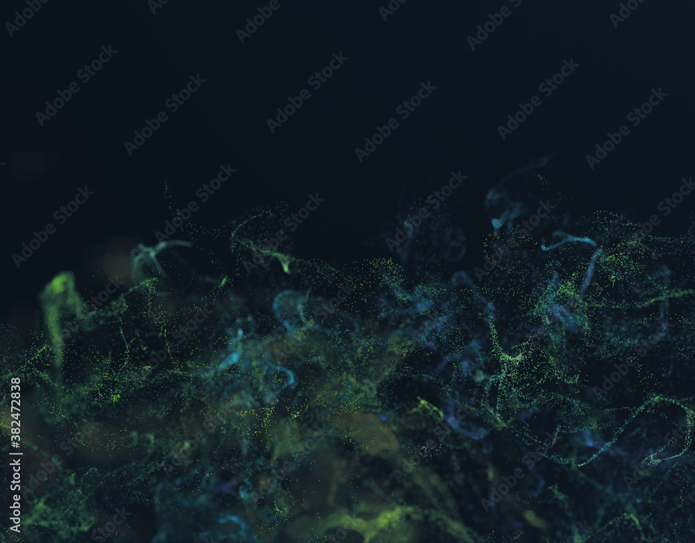 Fototapeta premium Moving lines of abstract background