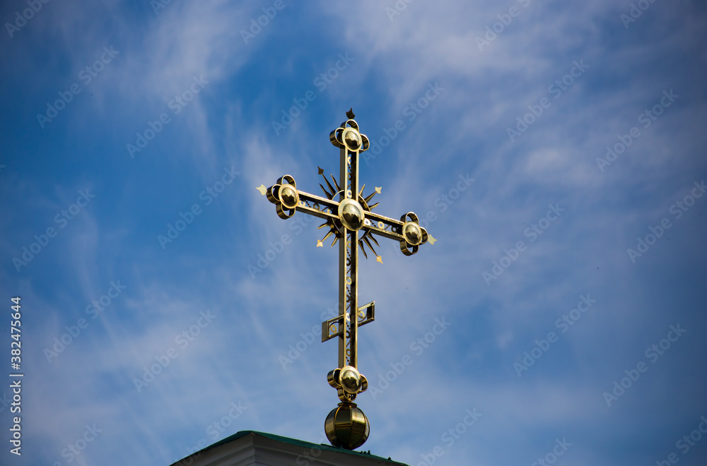 View of the Orthodox Church Kiev Pechersk Lavra