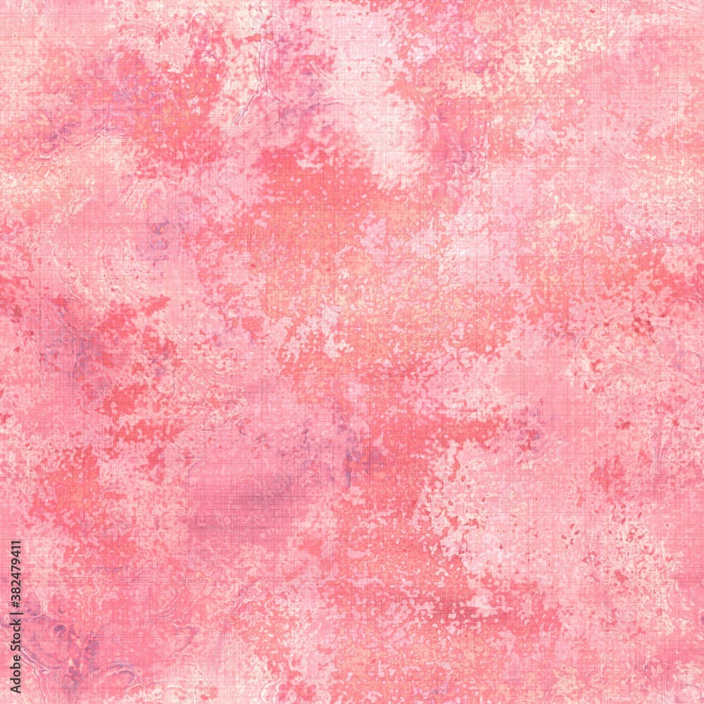 Coral pink girly sweet seamless pattern texture. High quality illustration. Candy, ice cream, or sherbet pink. Natural texture with digital overlay.