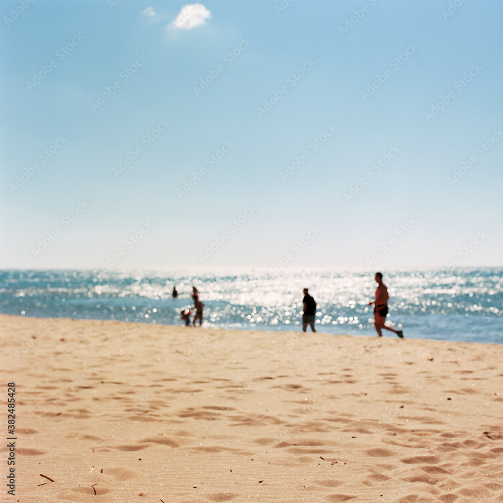 Beach scene Beach scene