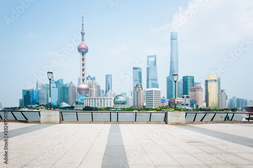 The Bund and Lujiazui,Shanghai photo